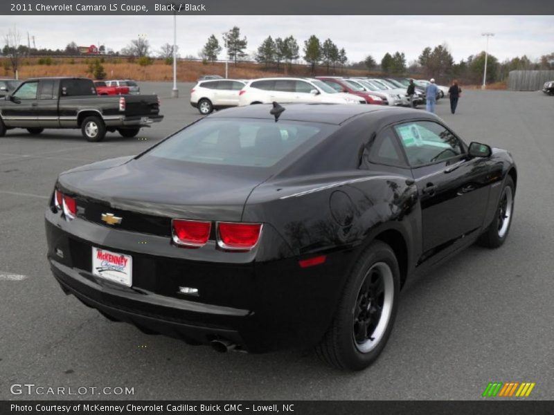 Black / Black 2011 Chevrolet Camaro LS Coupe