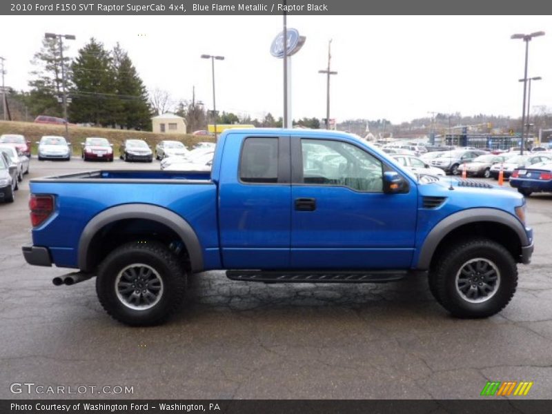  2010 F150 SVT Raptor SuperCab 4x4 Blue Flame Metallic