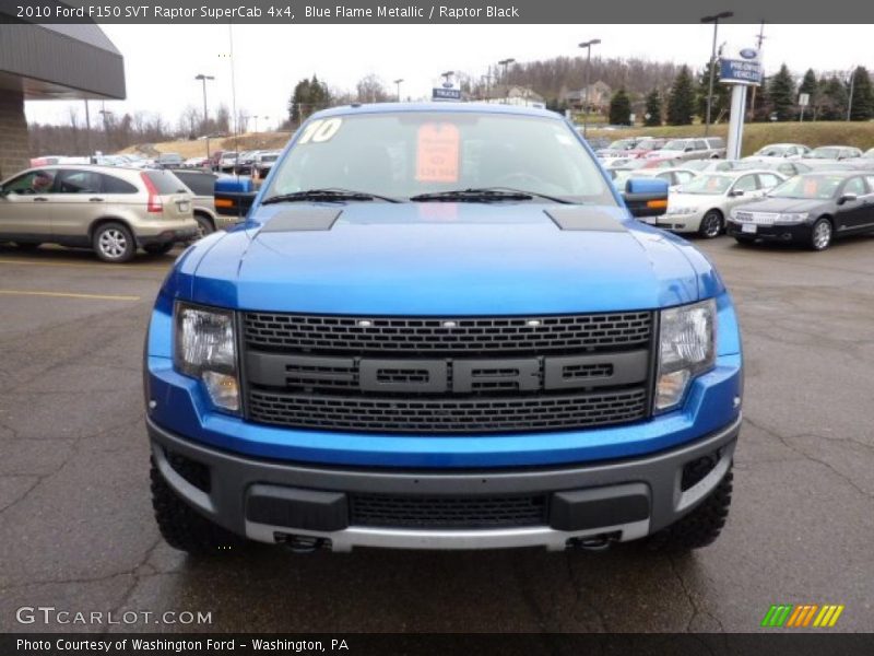  2010 F150 SVT Raptor SuperCab 4x4 Blue Flame Metallic