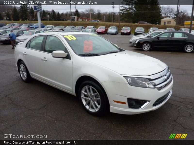 Front 3/4 View of 2010 Fusion SEL V6 AWD