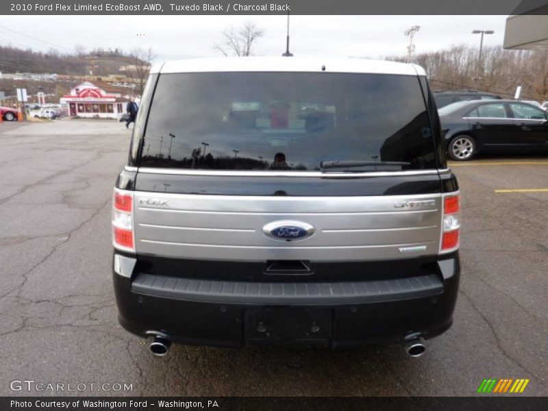 Tuxedo Black / Charcoal Black 2010 Ford Flex Limited EcoBoost AWD