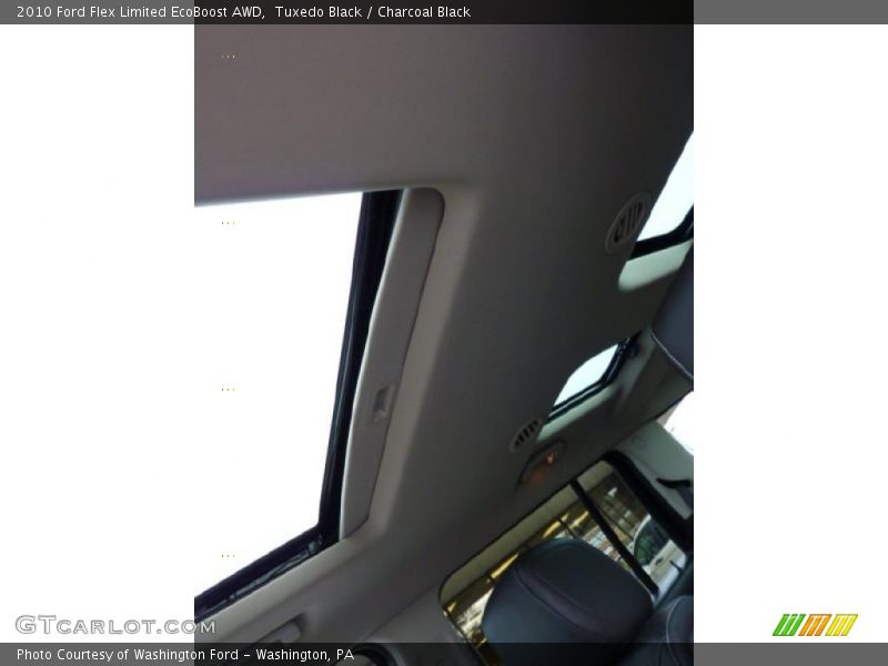 Tuxedo Black / Charcoal Black 2010 Ford Flex Limited EcoBoost AWD
