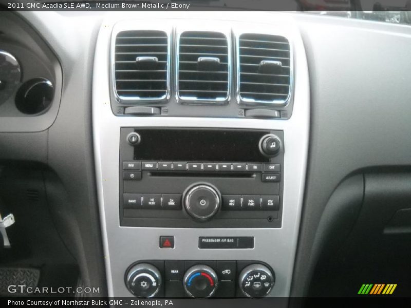 Medium Brown Metallic / Ebony 2011 GMC Acadia SLE AWD