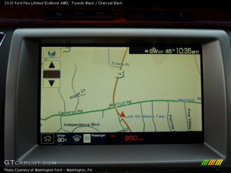 Navigation of 2010 Flex Limited EcoBoost AWD