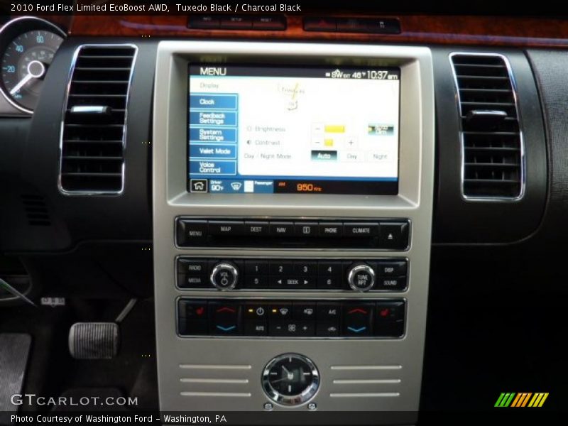 Controls of 2010 Flex Limited EcoBoost AWD