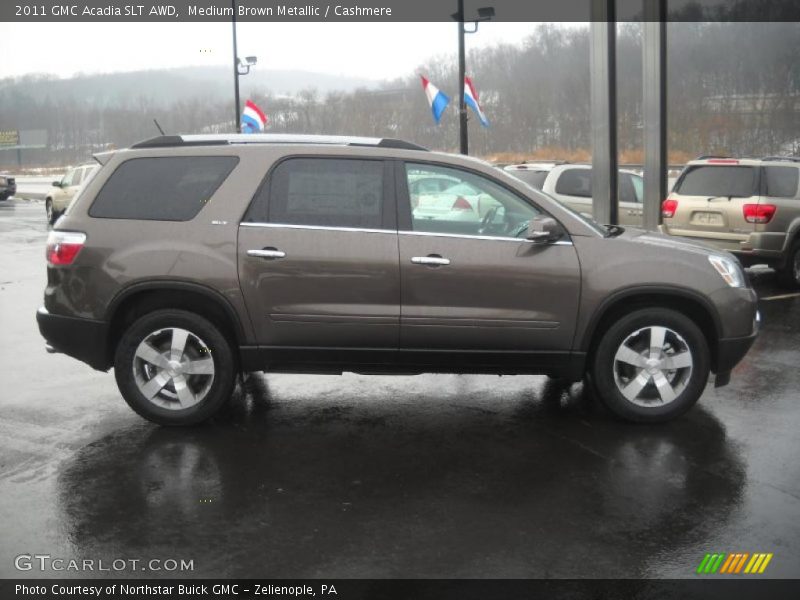  2011 Acadia SLT AWD Medium Brown Metallic