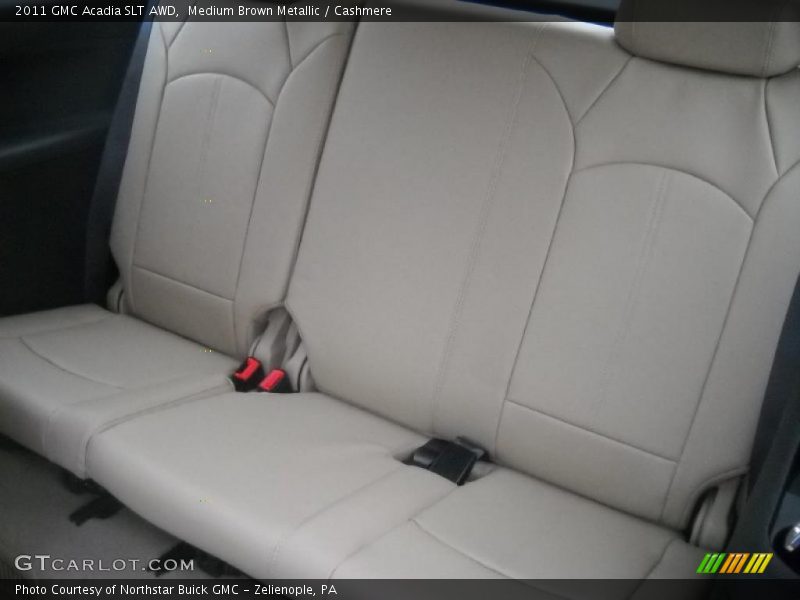 Medium Brown Metallic / Cashmere 2011 GMC Acadia SLT AWD