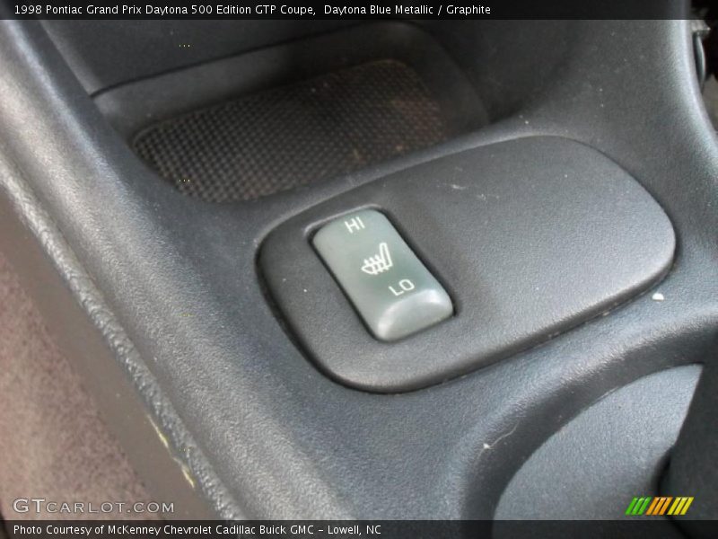 Daytona Blue Metallic / Graphite 1998 Pontiac Grand Prix Daytona 500 Edition GTP Coupe