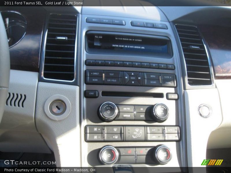Gold Leaf / Light Stone 2011 Ford Taurus SEL
