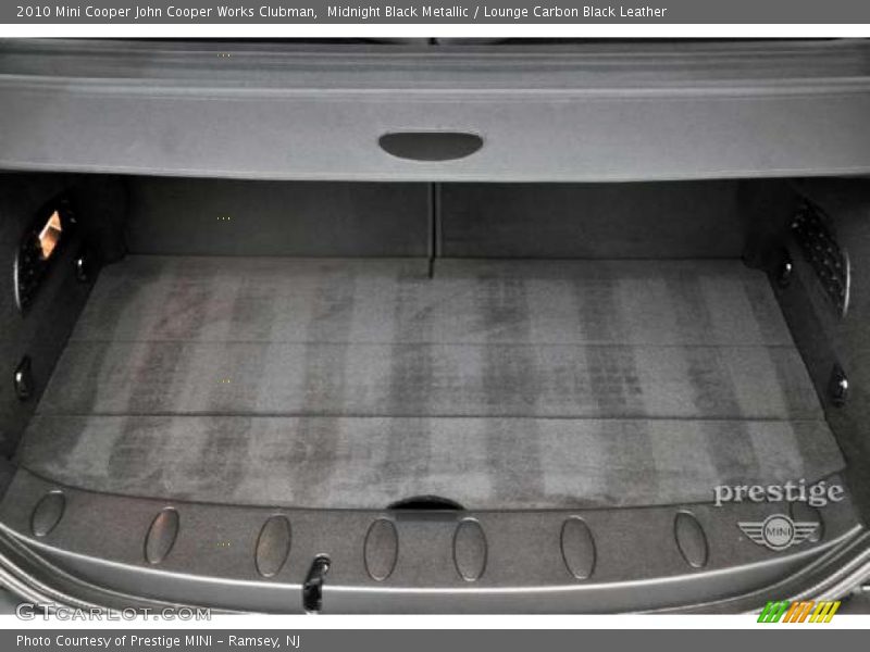Midnight Black Metallic / Lounge Carbon Black Leather 2010 Mini Cooper John Cooper Works Clubman