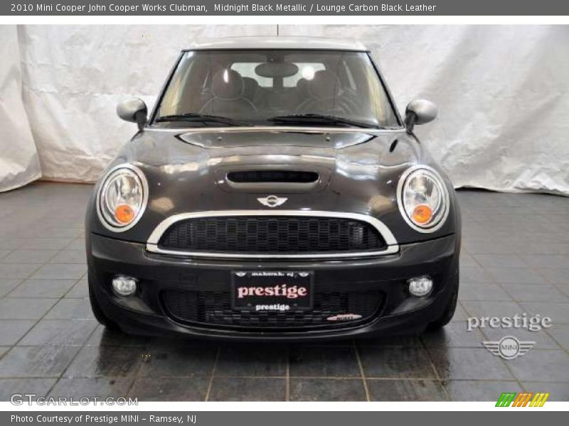 Midnight Black Metallic / Lounge Carbon Black Leather 2010 Mini Cooper John Cooper Works Clubman