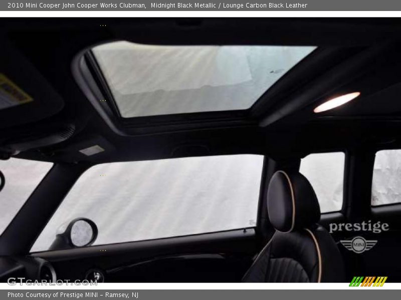 Midnight Black Metallic / Lounge Carbon Black Leather 2010 Mini Cooper John Cooper Works Clubman