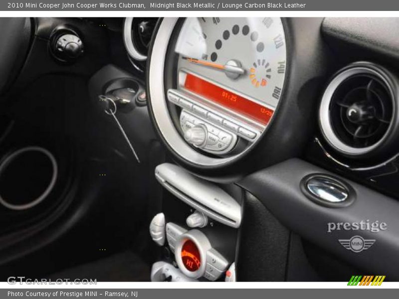 Midnight Black Metallic / Lounge Carbon Black Leather 2010 Mini Cooper John Cooper Works Clubman