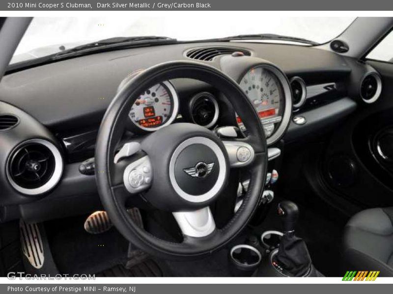 Dark Silver Metallic / Grey/Carbon Black 2010 Mini Cooper S Clubman