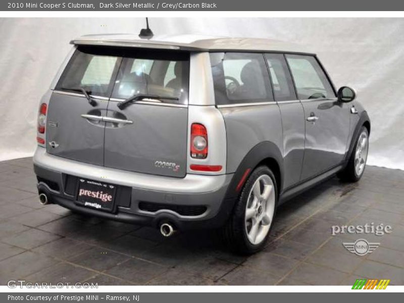 Dark Silver Metallic / Grey/Carbon Black 2010 Mini Cooper S Clubman