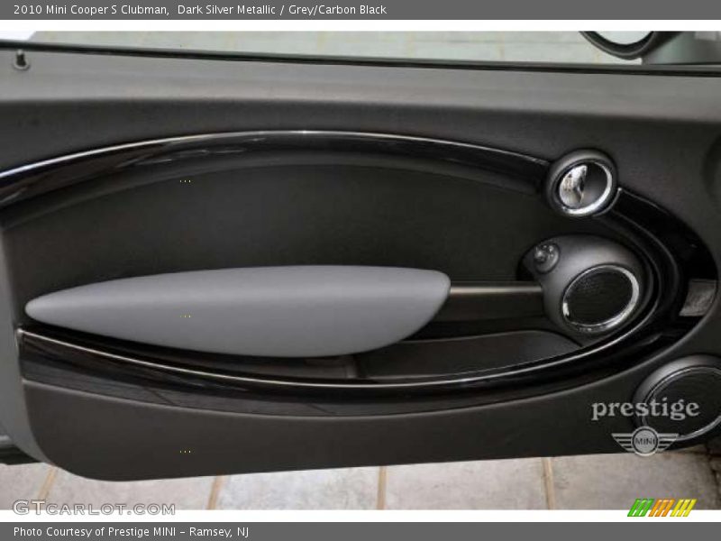 Dark Silver Metallic / Grey/Carbon Black 2010 Mini Cooper S Clubman