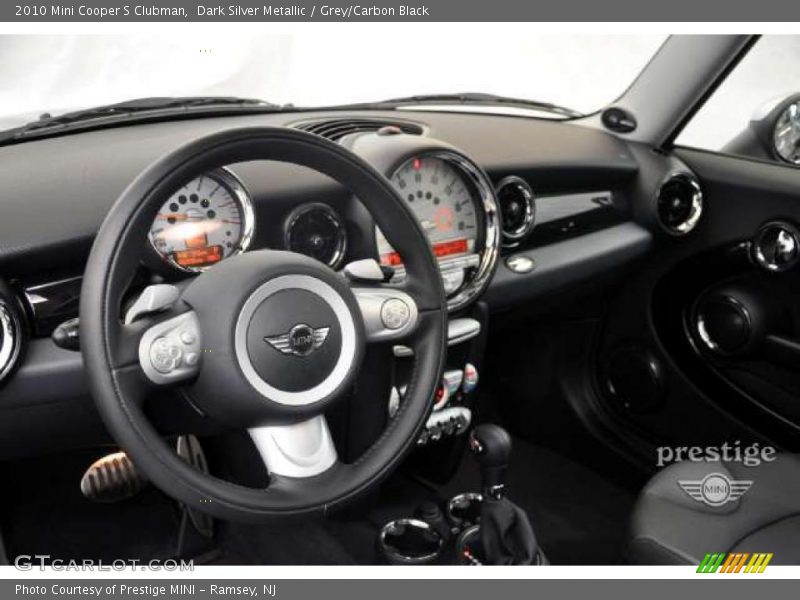 Dark Silver Metallic / Grey/Carbon Black 2010 Mini Cooper S Clubman