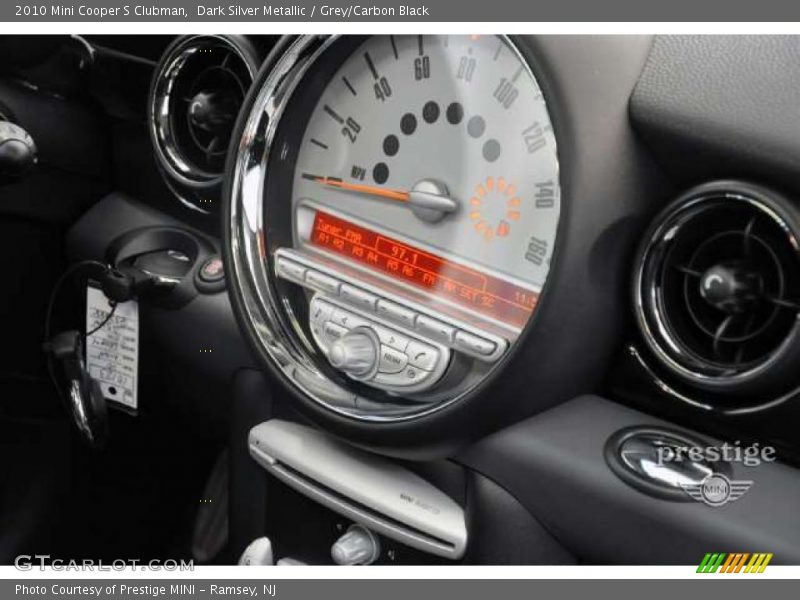 Dark Silver Metallic / Grey/Carbon Black 2010 Mini Cooper S Clubman
