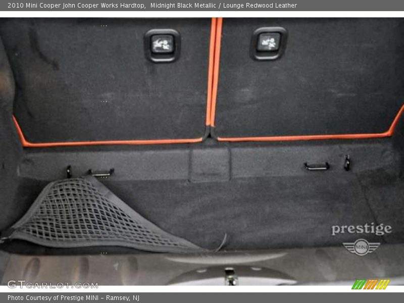 Midnight Black Metallic / Lounge Redwood Leather 2010 Mini Cooper John Cooper Works Hardtop