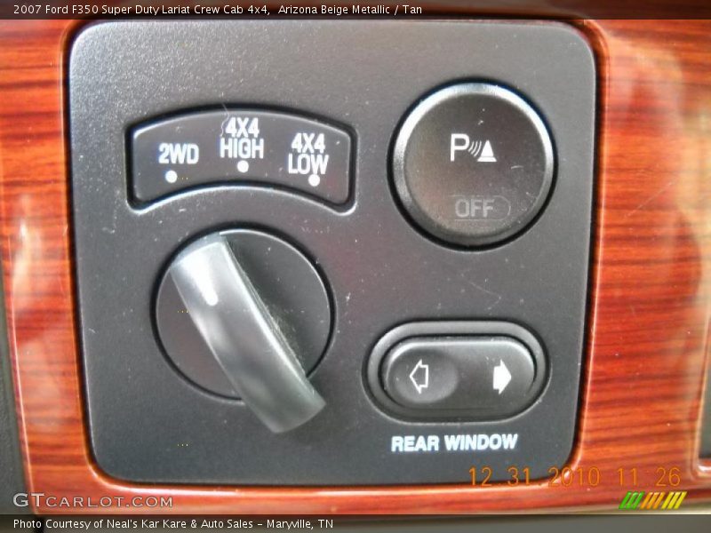 Controls of 2007 F350 Super Duty Lariat Crew Cab 4x4