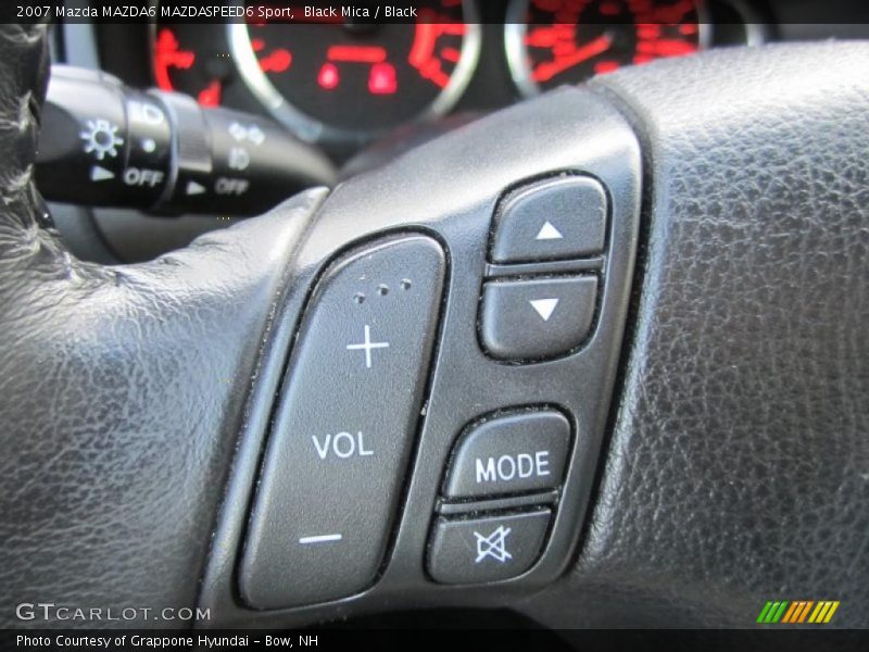 Controls of 2007 MAZDA6 MAZDASPEED6 Sport