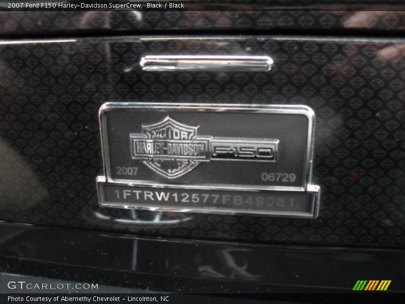  2007 F150 Harley-Davidson SuperCrew Logo