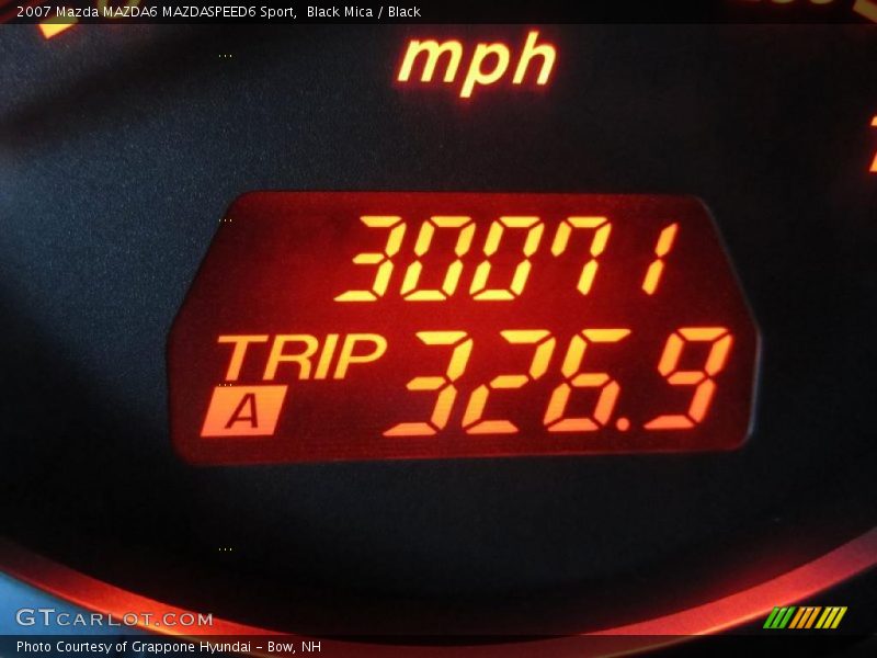 Black Mica / Black 2007 Mazda MAZDA6 MAZDASPEED6 Sport