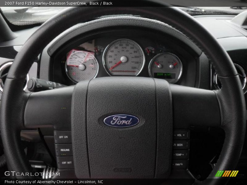 Black / Black 2007 Ford F150 Harley-Davidson SuperCrew