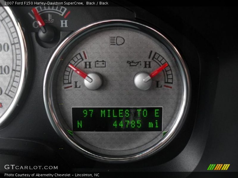 Black / Black 2007 Ford F150 Harley-Davidson SuperCrew