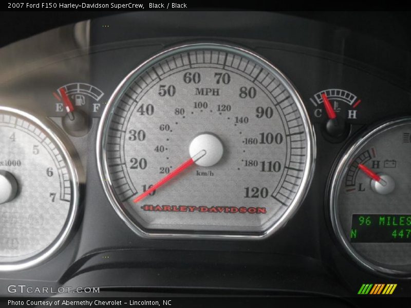 Black / Black 2007 Ford F150 Harley-Davidson SuperCrew