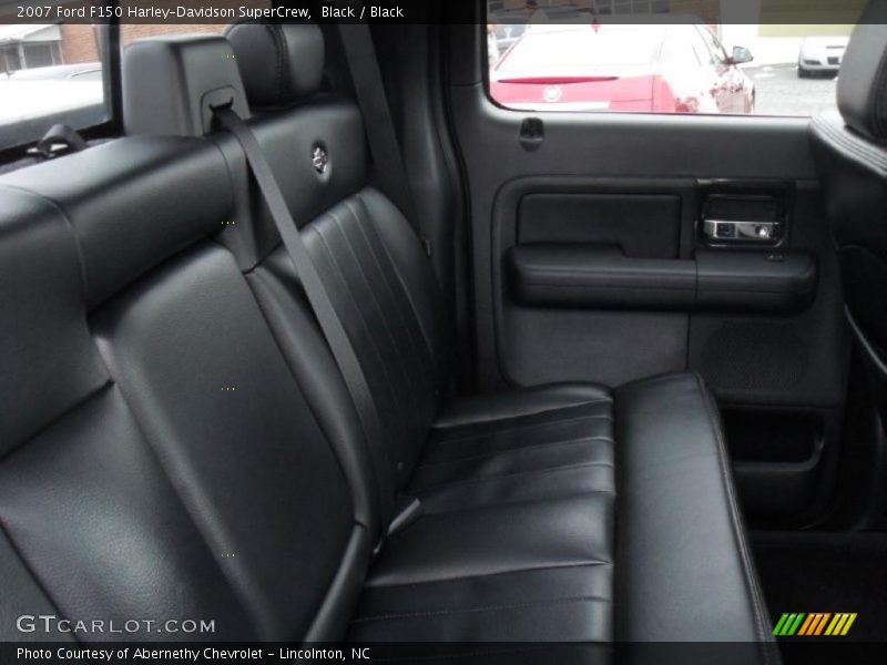 Black / Black 2007 Ford F150 Harley-Davidson SuperCrew