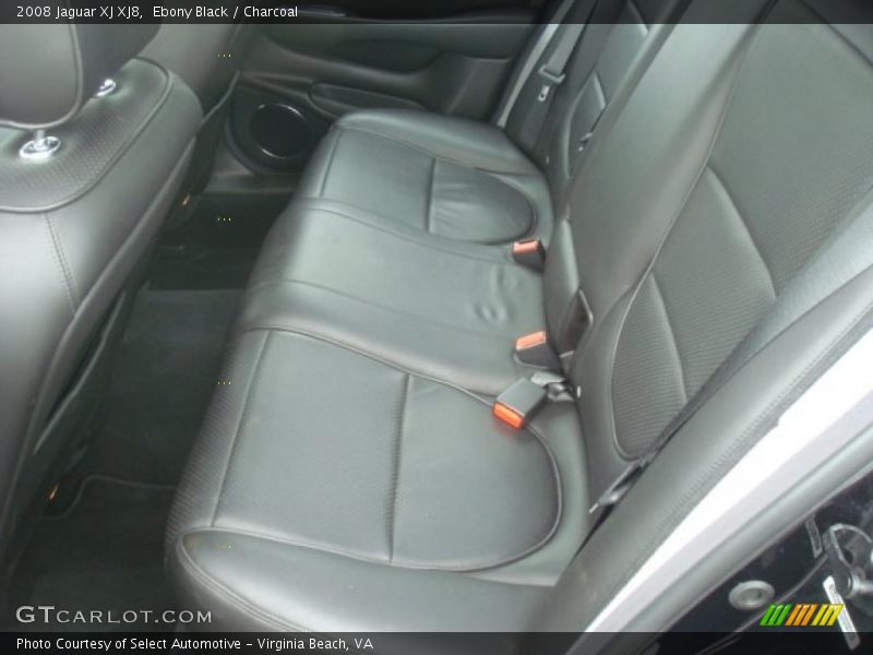 Ebony Black / Charcoal 2008 Jaguar XJ XJ8