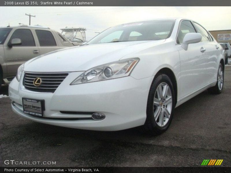 Starfire White Pearl / Cashmere 2008 Lexus ES 350