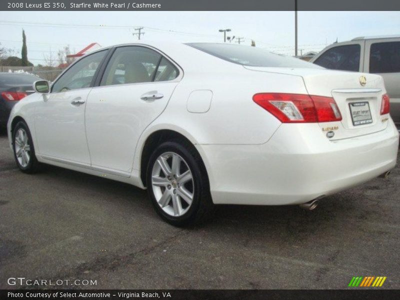 Starfire White Pearl / Cashmere 2008 Lexus ES 350