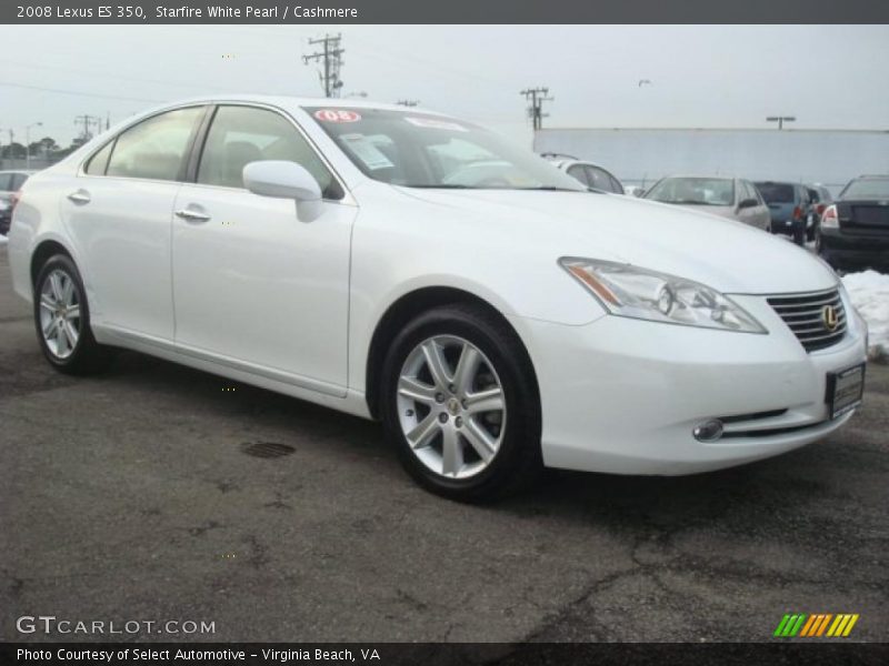 Starfire White Pearl / Cashmere 2008 Lexus ES 350