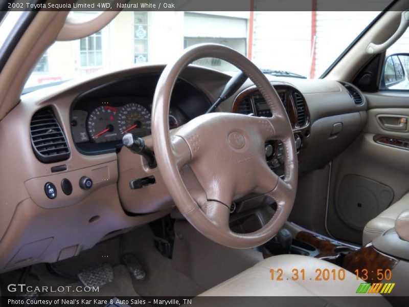 Natural White / Oak 2002 Toyota Sequoia Limited 4WD