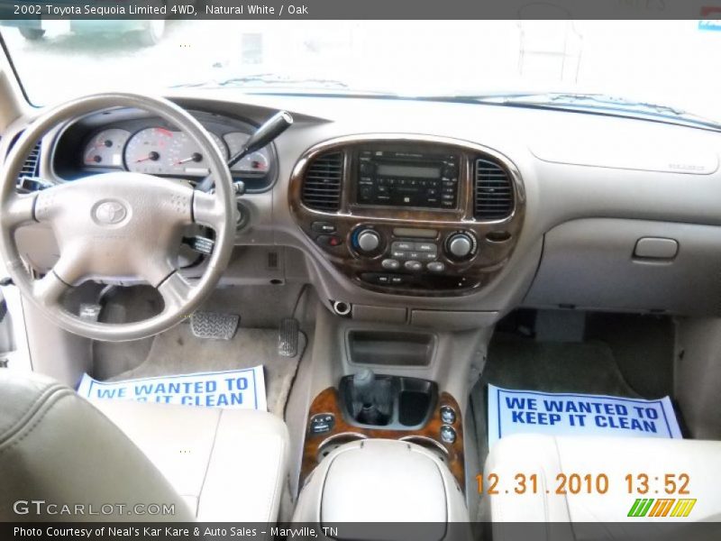 Natural White / Oak 2002 Toyota Sequoia Limited 4WD
