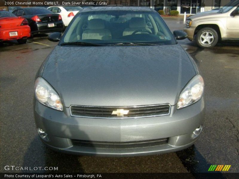 Dark Silver Metallic / Gray 2006 Chevrolet Monte Carlo LT