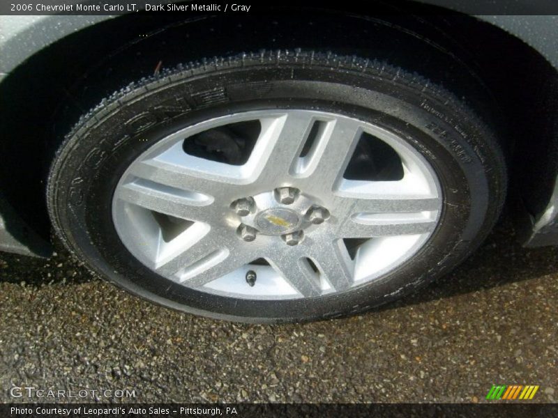 Dark Silver Metallic / Gray 2006 Chevrolet Monte Carlo LT