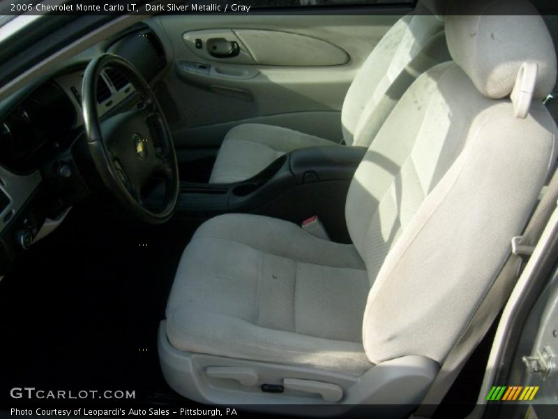 Dark Silver Metallic / Gray 2006 Chevrolet Monte Carlo LT
