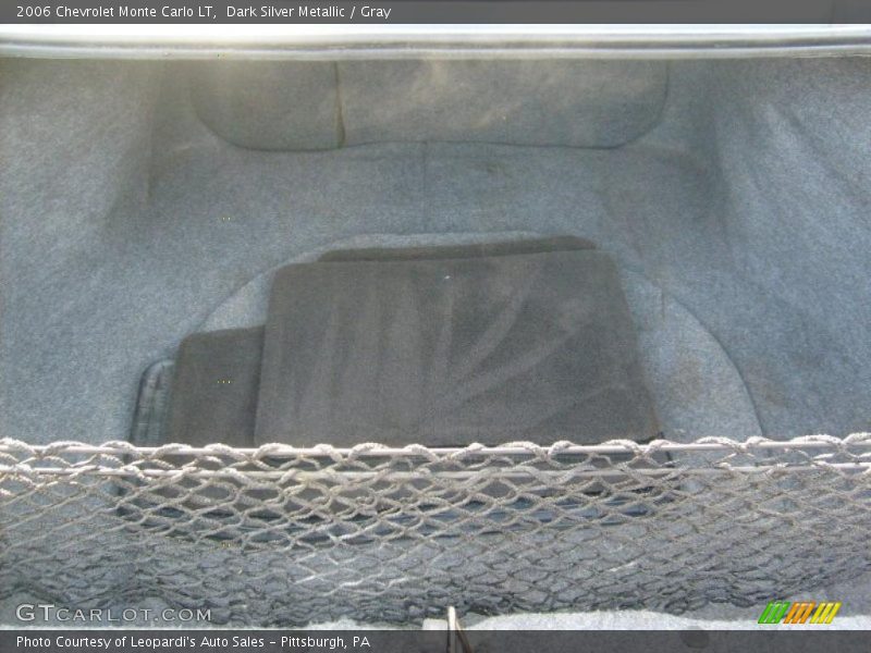 Dark Silver Metallic / Gray 2006 Chevrolet Monte Carlo LT