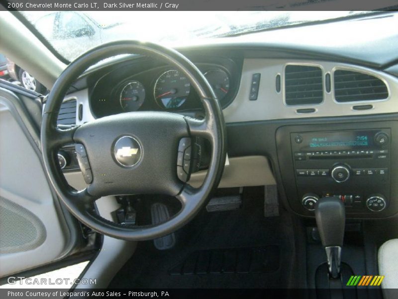 Dark Silver Metallic / Gray 2006 Chevrolet Monte Carlo LT