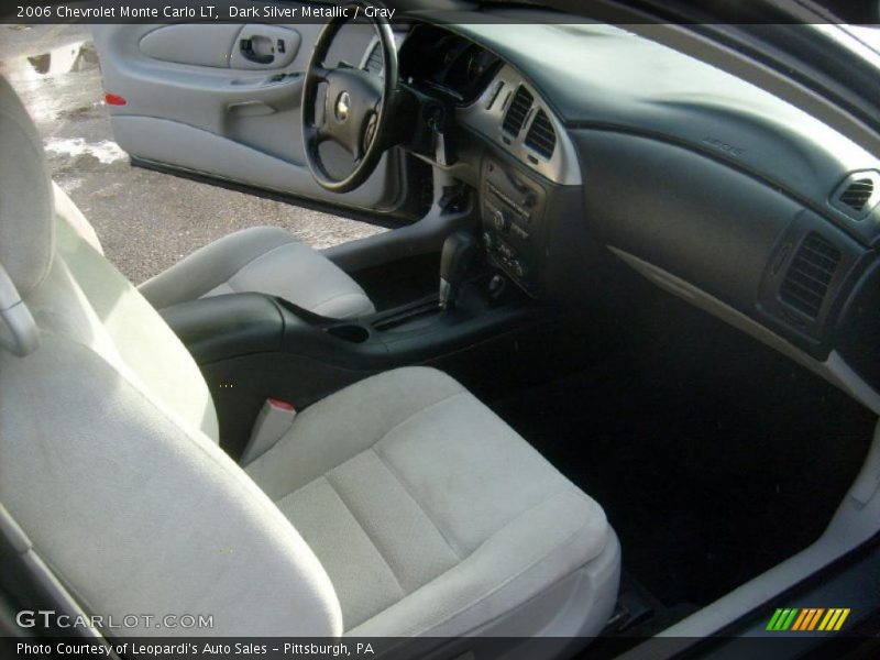 Dark Silver Metallic / Gray 2006 Chevrolet Monte Carlo LT