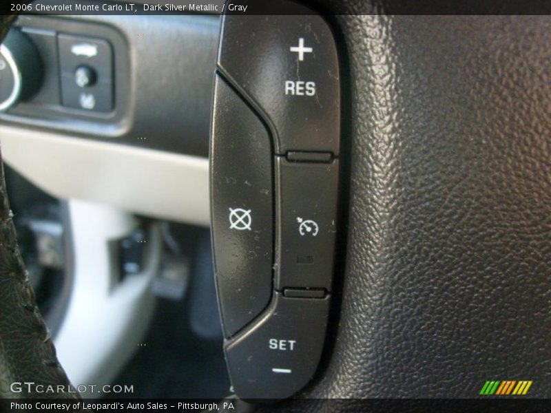 Dark Silver Metallic / Gray 2006 Chevrolet Monte Carlo LT