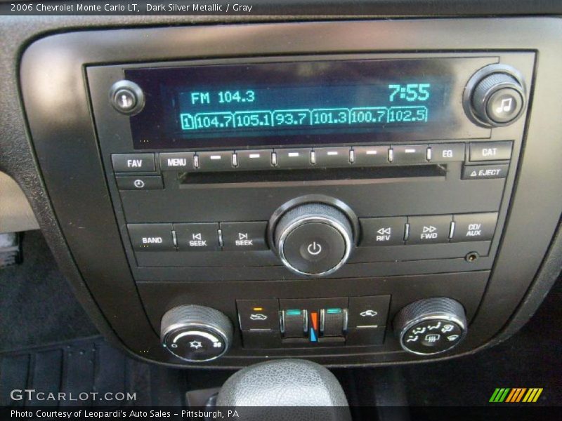 Controls of 2006 Monte Carlo LT