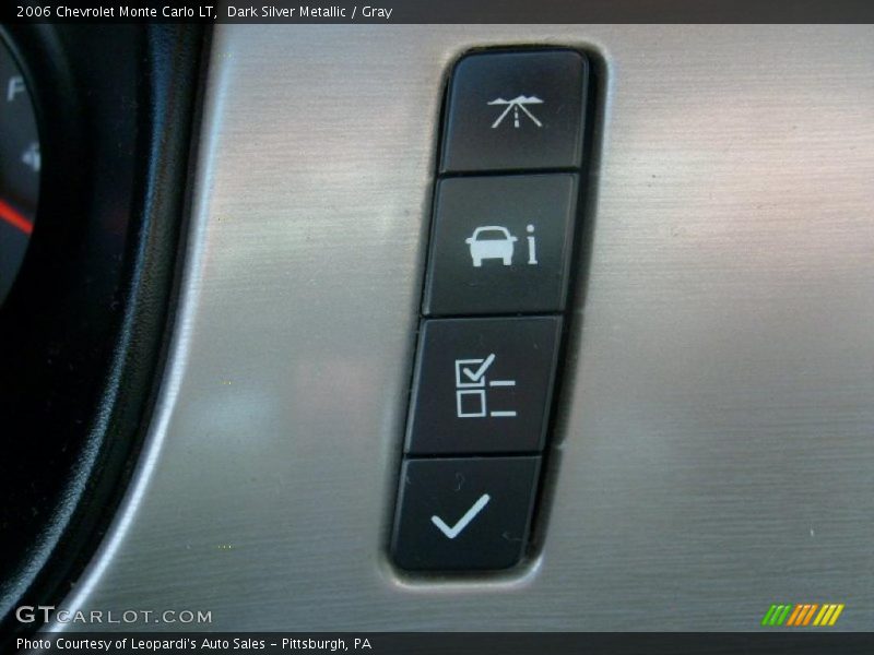 Dark Silver Metallic / Gray 2006 Chevrolet Monte Carlo LT