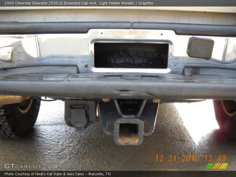 Light Pewter Metallic / Graphite 2000 Chevrolet Silverado 2500 LS Extended Cab 4x4
