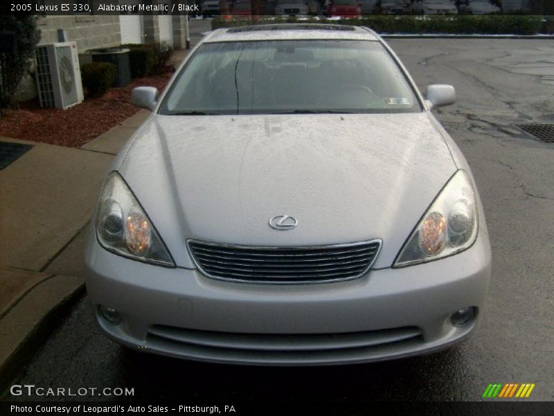 Alabaster Metallic / Black 2005 Lexus ES 330