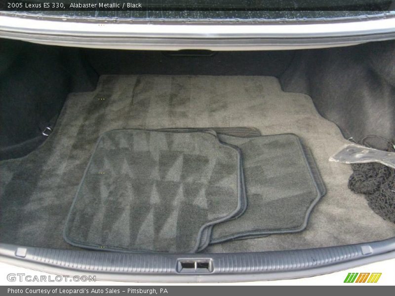 Alabaster Metallic / Black 2005 Lexus ES 330