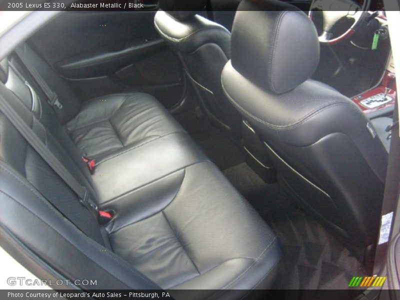 Alabaster Metallic / Black 2005 Lexus ES 330